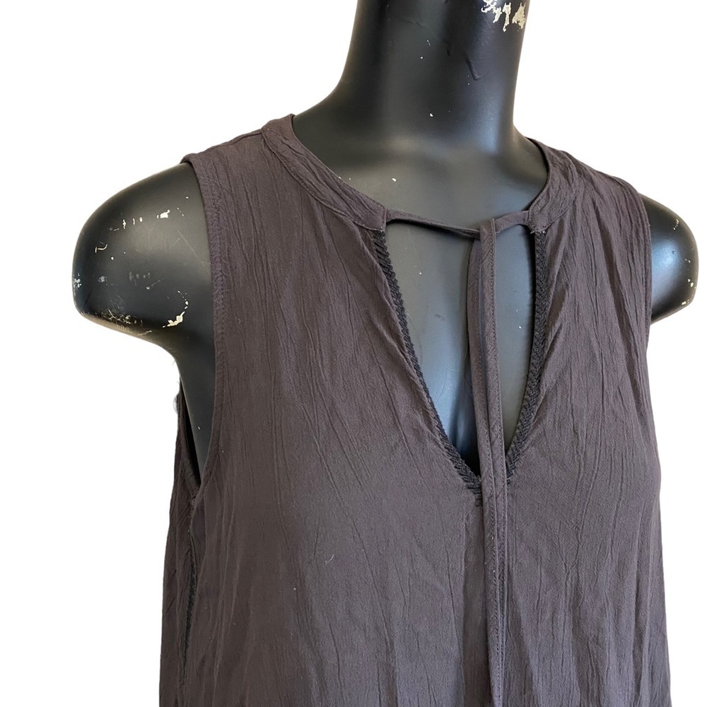 Lou & Grey Dark Gray Aline Casual Dress - Picture 2 of 7